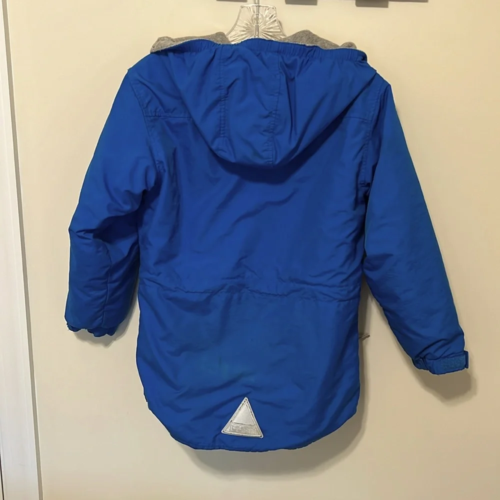 L.L. Bean (L.L. Kids) Girl’s Winter Coat with Fleece Lining / Size 10-12 / Blue